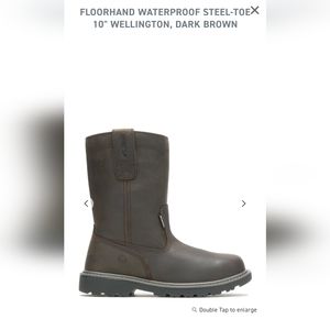 Wolverine men's waterproof steel toe work boots